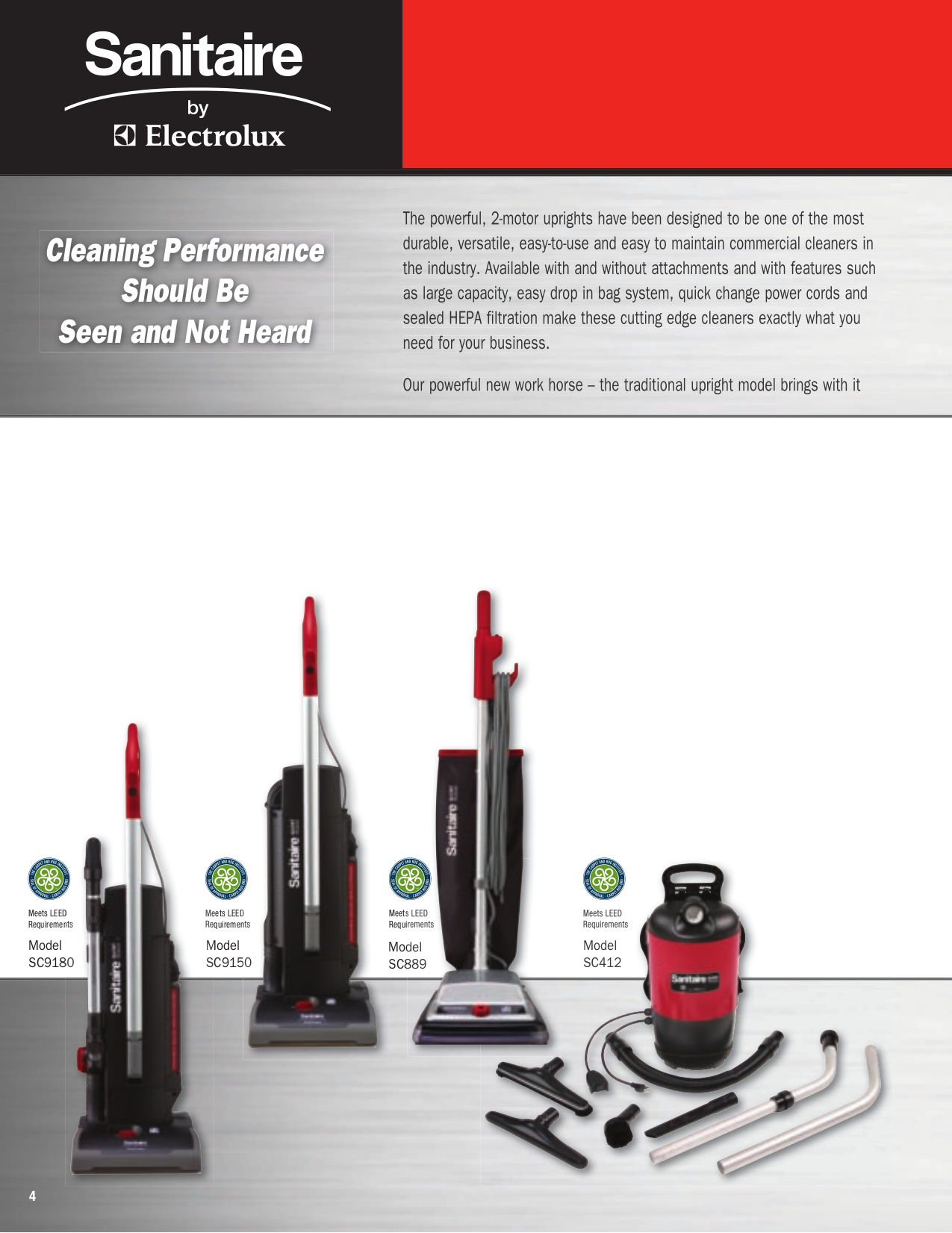 PDF manual for Sanitaire Vacuum Quick Kleen SC888